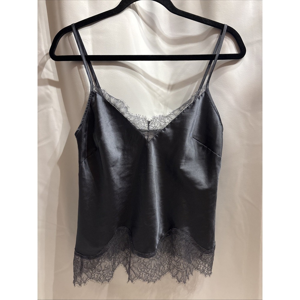Victoria's Secret‎ Camisole S Lace Hem Feel Romantic Sexy Grey Feminine